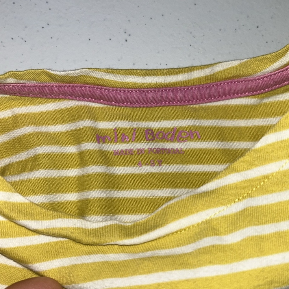 Mini Boden Girl’s Short Sleeve Ice Cream Dress Size 4/5 - Picture 5 of 11